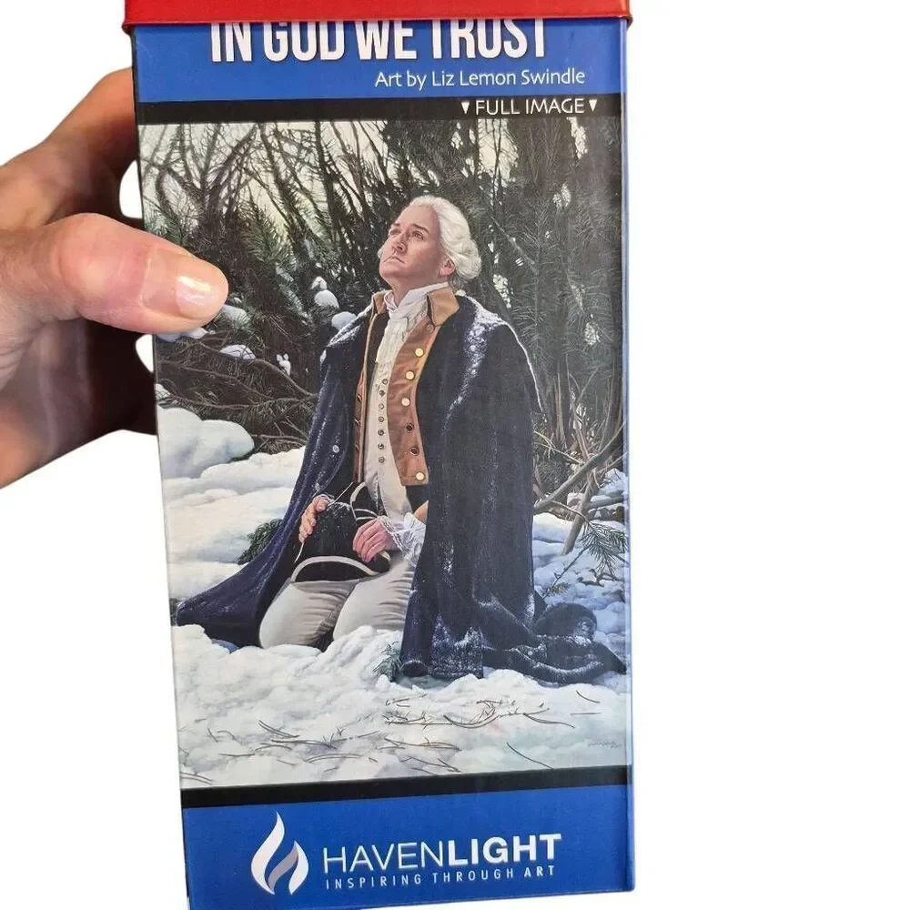 Haven Light Liz Lemon Swindle In God We Trust young George Washington Art 1000 p